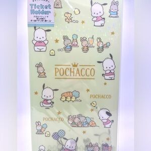 Pochacco Glittery Ticket Holder